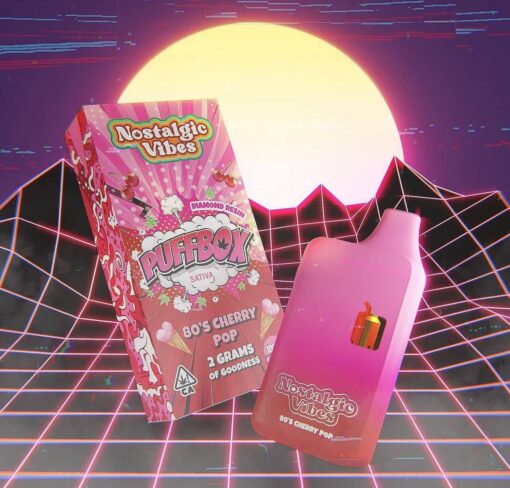 Nostalgic Vibes 80`s Cherry Pop Disposable